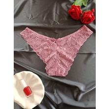 Zena Underwear Lara Full Dantel Önü Fiyonk Detaylı Kadın Iç Giyim Külot