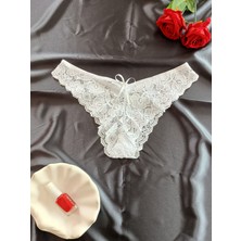 Zena Underwear Lara Full Dantel Önü Fiyonk Detaylı Kadın Iç Giyim Külot