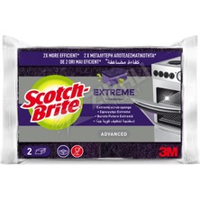 4 Adet Scotch Brite Extreme Tırnak Koruyuculu Bulaşık Süngeri 2'li