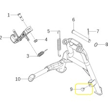 Kove 510X Orta Sehpa Takozu