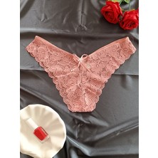 Zena Underwear Lara Full Dantel Önü Fiyonk Detaylı Kadın Iç Giyim Külot