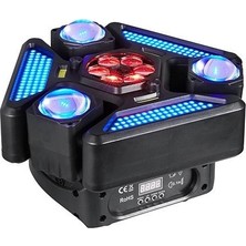 Westa 6 Kollu Beam, Gobo, Strobe ve Lazer Işık , Düğün Salonu , Eğlence Mekanı, Kına Salonları Işık Sistemi