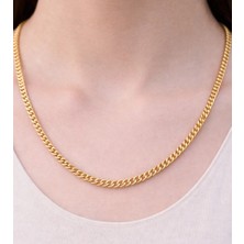 Kızılay Kuyumcusu 22 Ayar Altın Kolye Gurmet Zincir Modeli 13.30 gr KLY4015