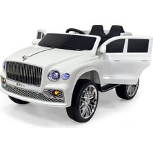 Akar Oyuncak Boss  Kumandalı Akülü Araba - Beyaz