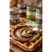 Frapella Kahvaltılık Krema 4 x 220 gr Fıstık Kreması Türkiye Menşeli Pratik Kullanım