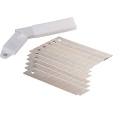 Uravas Store Maket Bıçağı / Falçata Ağzı / Yedeği Ince 9mm - 10 Adet