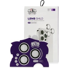 Uravas Store Iphone 16 Bilvis Titan Kamera Lens - Gümüş