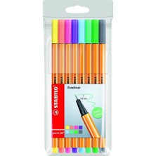 Stabilo Point 88 Pastel Renkler 8'li Set