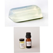 Carmelina Şeffaf Sabun Bazı 1 Kilo Yasemin Esansı ve Pembe Boya ile Özel Set