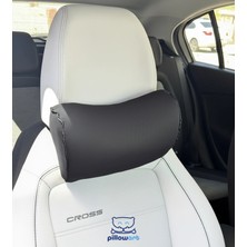 Pillowart Araç Boyun Yastığı, Hafızalı Köpük, Hafızalı Seyahat Yastığı, Ayarlanabilir Uyku Yastığı