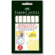 Faber-Castell Tack-it Yapıştırıcı 50 gr, Beyaz