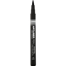 Pastel Profashion Artliner Pen 01 Siyah Renkli Suya Dayanıklı Eyeliner Hassas Uç Özelliği