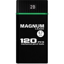 Magnum 120 Li Pembe Renk Kalem Uçları 0,7 mm Ölçülerle Yumuşak Yazım İçin