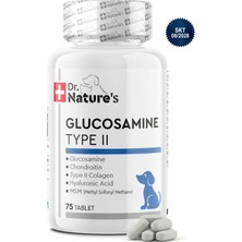 Dr. Nature's Köpek Glukozamin Tablet 75 Tablet – Eklem Destekleyici Kıkırdak ve Hareket Desteği