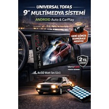 Twogo Go-Şahın Tofaş Double Teyp 9inç Androıd Auto & Carplay 4X50W Ayarlanabilir Şase