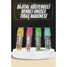 Uravas Store Tıraş Makinesi Renkli Dijital Göstergeli Epilasyon Öncesi Kısaltma Makinesi