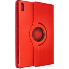 Uravas Store Matepad Air 11.5 Kılıf 360 Tablet Deri Kılıf - Kırmızı
