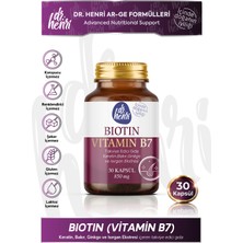 Dr.Henri Biotin 5000 Μg - Saç, Cilt ve Tırnak 30 Kapsül