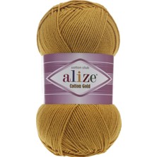 Alize Cotton Gold Örgü İpi 5 Adet 100 gr 330 m Anti-Pilling Özellikli Renkli Yün İpi