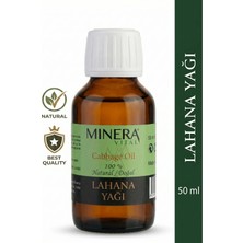 Minera Vital Lahana Yağı 50 ml (Cabbage Seed Oil) %100 Saf Soğuk Sıkım Damlalıklı Cam Şişe