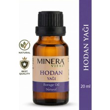 Minera Vital Hodan Yağı 20 ml (Borage Oil) Damlalıklı Cam Şişe