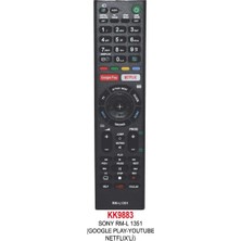 Sony Rm-L 1351 (Google Play – Youtube – Netflıx’li) LCD Kumanda