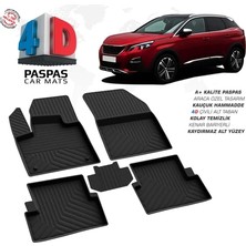 Peugeot 3008 Allure 2020 Ferrous 4d Havuzlu Kauçuk Paspas