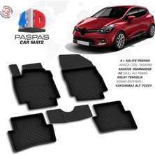 Renault Clio 4 Hb Ferrous 4d Havuzlu Kauçuk Paspas 2017