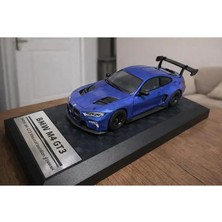 Scntoys Bmw M4 Gt3 Diecast Model Araba Açılan Kapılar 1:32 Ölçek Kutulu Standlı Bmw M4 Mavi Model Araba