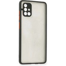 Almira Butik Mey Ithalat®  Samsung Galaxy A71 Kılıf Montreal Silikon Kapak - Siyah