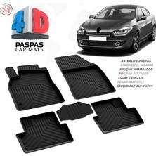 Renault Fluence 2012 Ferrous 4d Havuzlu Kauçuk Paspas