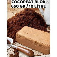 Hindistan Cevizi Torfu Cocopeat Tuğla Blok 10 Litre