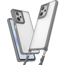 Almira Butik Mey Ithalat®   Redmi Note 12 Pro 5g Kılıf Penta Silikon Kılıf - Titan Gri