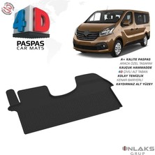 Renault Trafic 2-3 Ferrous 4d Havuzlu Kauçuk Paspas 2003