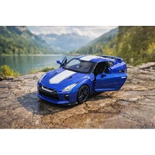 Scntoys Nissan Gtr R35 50TH Anniversary Edition Diecast Model Araba Nissan Gtr R35 Mavi Model Araba