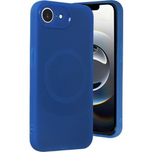 Almira Butik Mey Ithalat®  iPhone 16E Kılıf Maya Karbon Kapak - Lacivert