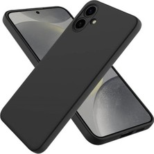 Almira Butik Mey Ithalat®  Samsung Galaxy A06 Kılıf First Silikon - Siyah