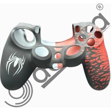 Doreka Ps4 Dualshock Joystick Koruyucu Silikon Kılıf Spider-Man Desenli