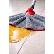 Orbit Süper Emici Mikrofiber Mop Bezi | Profesyonel Yer Temizlik Mopu | Iz Bırakmaz, Hızlı Kuruyan, Dayanıklı Zemin Temizlik Bezi | Ev, Ofis ve Endüstriyel Kullanım Için