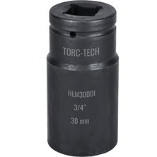 Torc-Tech 30MM M20 3/4" Altıköşe Ağır Lokma [H:95MM] HLM30DDI