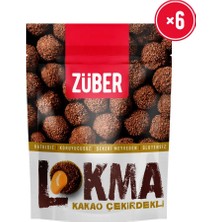 Züber Lokma Kakao Çekirdekli Meyve Topu 96g x 6 Adet