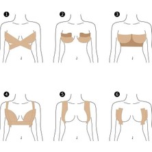 Nemere Göğüs Dikleştirme Bandı S Beden 2.5 Cm.
