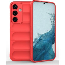 Almira Butik Mey Ithalat®  Samsung Galaxy S24 Kılıf Optimum Silikon - Kırmızı