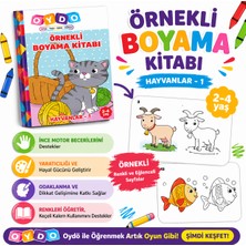 Oydo Örnekli Boyama Kitabı Hayvanlar 1
