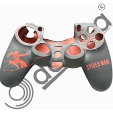Doreka Ps4 Dualshock Joystick Koruyucu Silikon Kılıf Spider-Man Desenli
