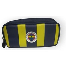 Me Çanta Fenerbahçe Çubuklu Kalemlik Renkli Çok Gözlü Tasarım 660 D Su Geçirmez Malzeme 24786