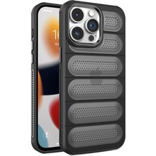 Almira Butik Mey Ithalat®  iPhone 14 Pro Kılıf Airmax Silikon Kapak - Siyah