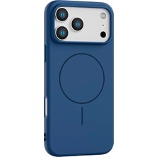 Almira Butik Mey Ithalat®   iPhone 17 Pro Jully Magsafe Kapak - Lacivert