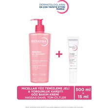 Göz Bakım Kremi & Hassas ve Normal Cilt Temizleme Jeli