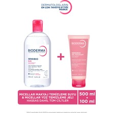 Bioderma Hassas ve Normal Cilt Temizleme Jeli & Micellar Makyaj Temizleme Suyu